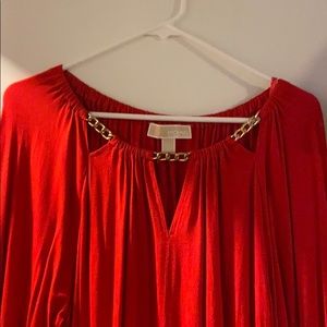 Red Micheal Kors  top